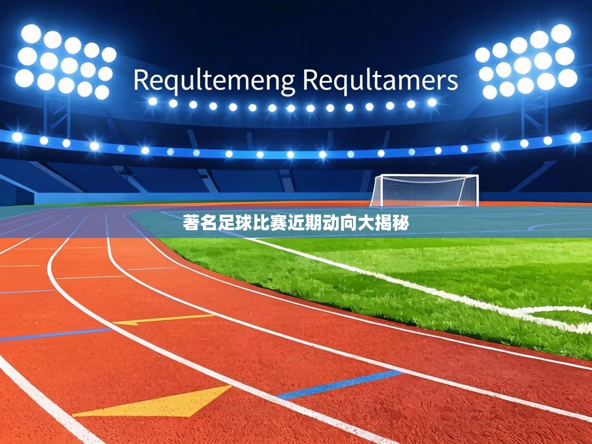 著名足球比赛近期动向大揭秘 第1张
