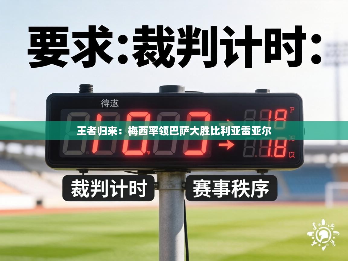 王者归来:梅西率领巴萨大胜比利亚雷亚尔 第2张