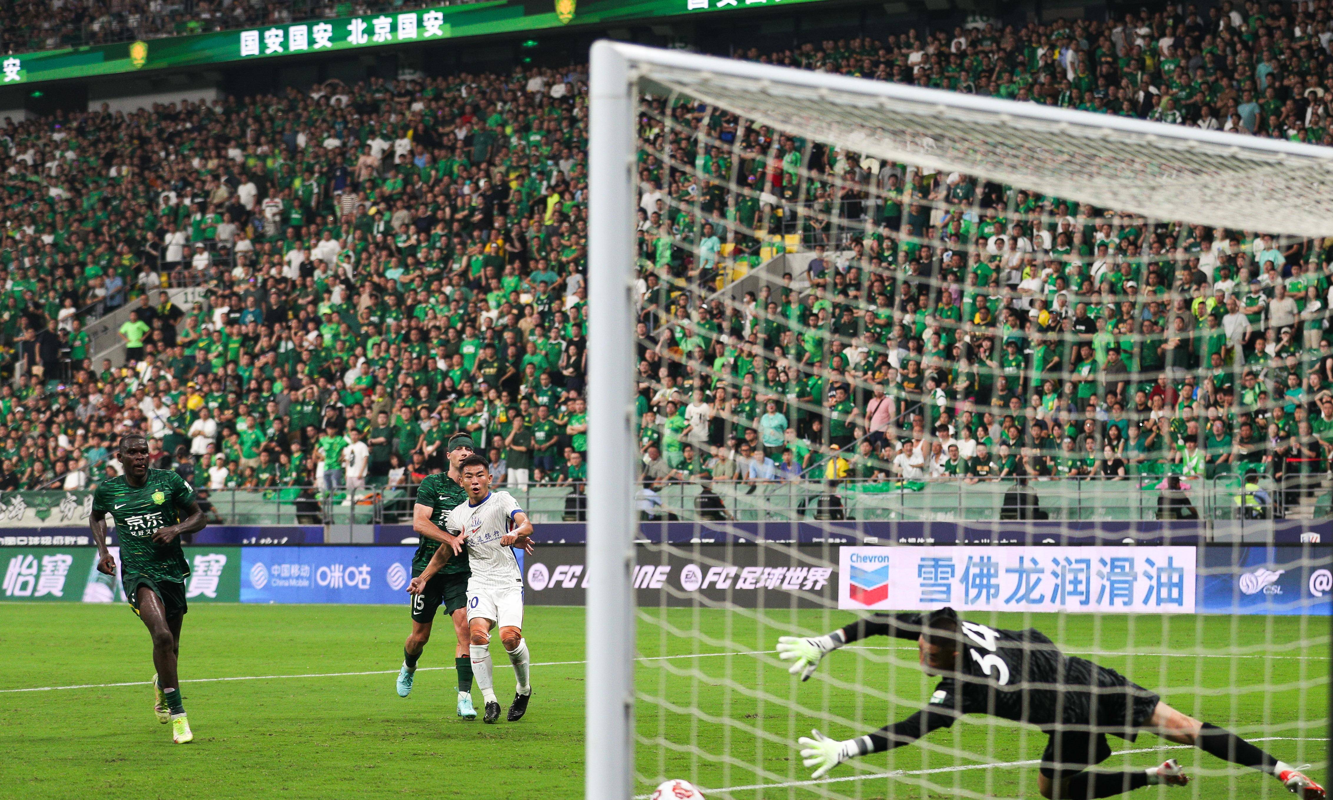国安取胜比赛，稳固中超领先地位