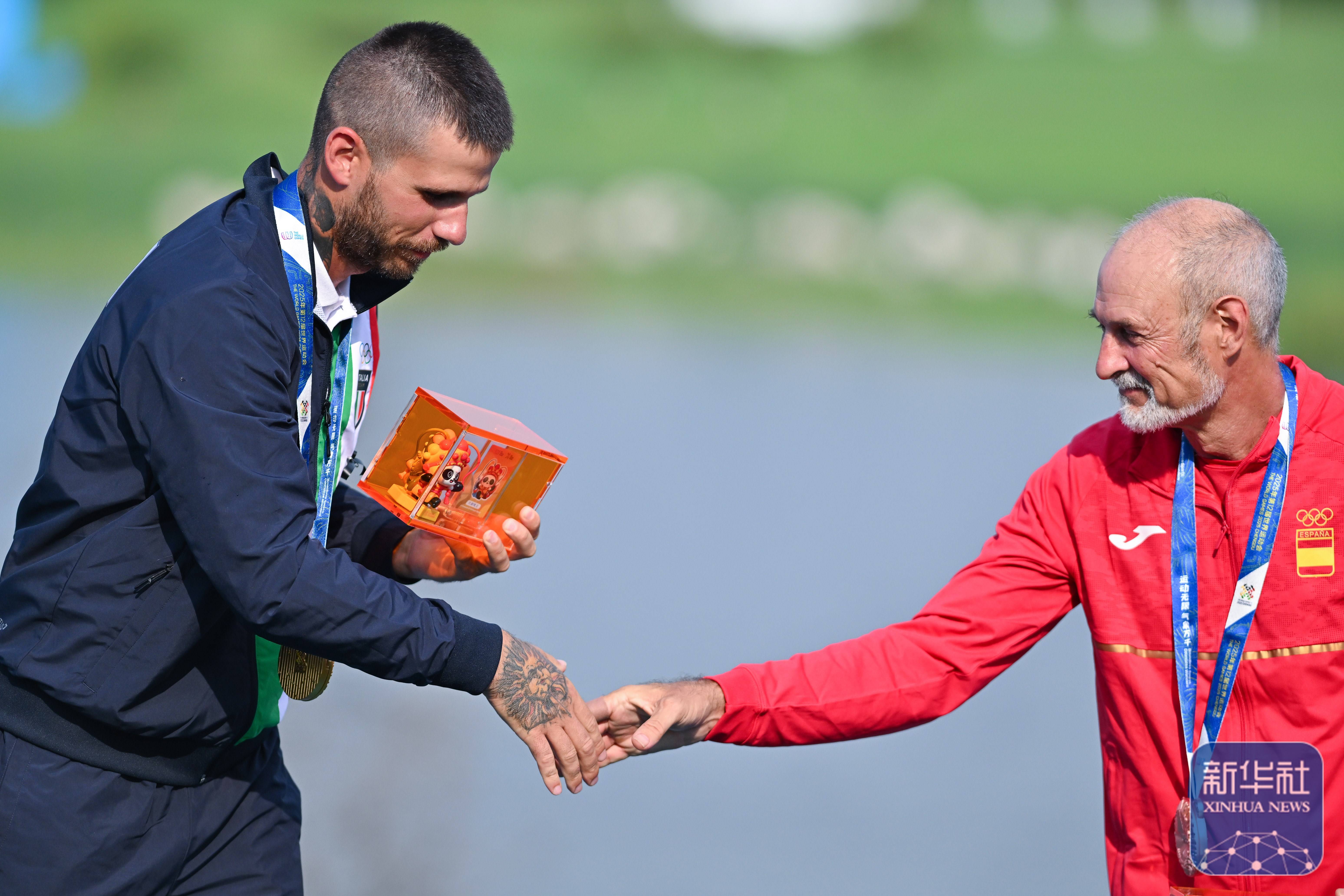 意大利射箭选手发挥稳定夺牌